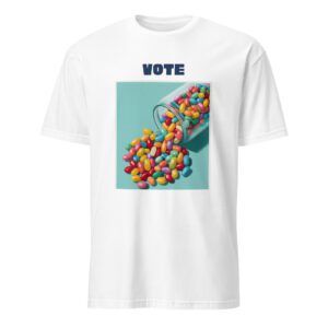 Jellybean Jar-Vote (Uni-sex Short-Sleeve T-shirt)